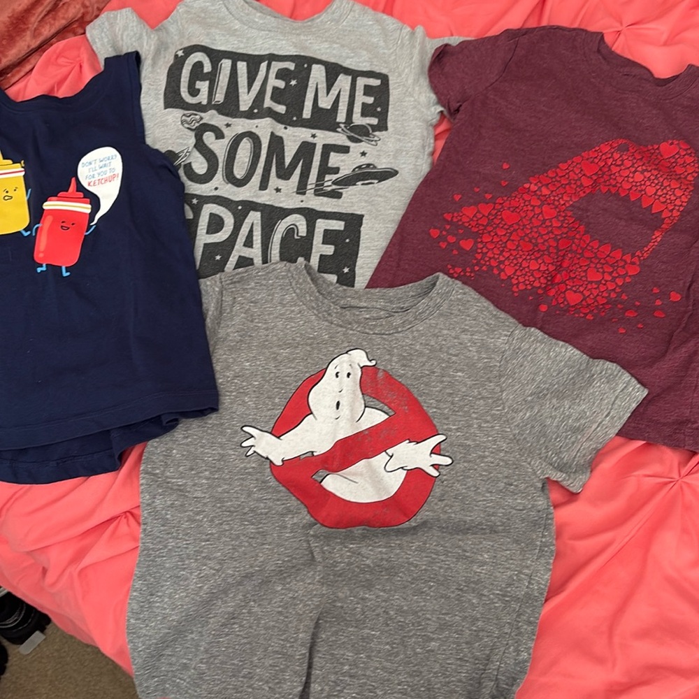 Kids 4T-5T shirts, all used but in great condition!
